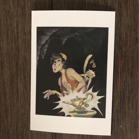 Disney Movie Postcards: Aladdin: In the Cave 5 pack - Picture 4 of 7